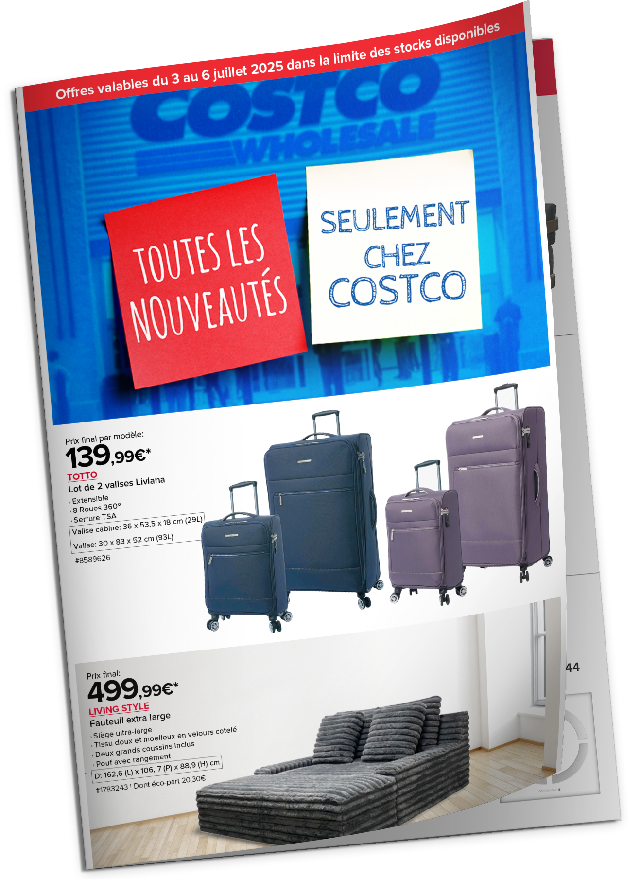 Catalogue nouveautés