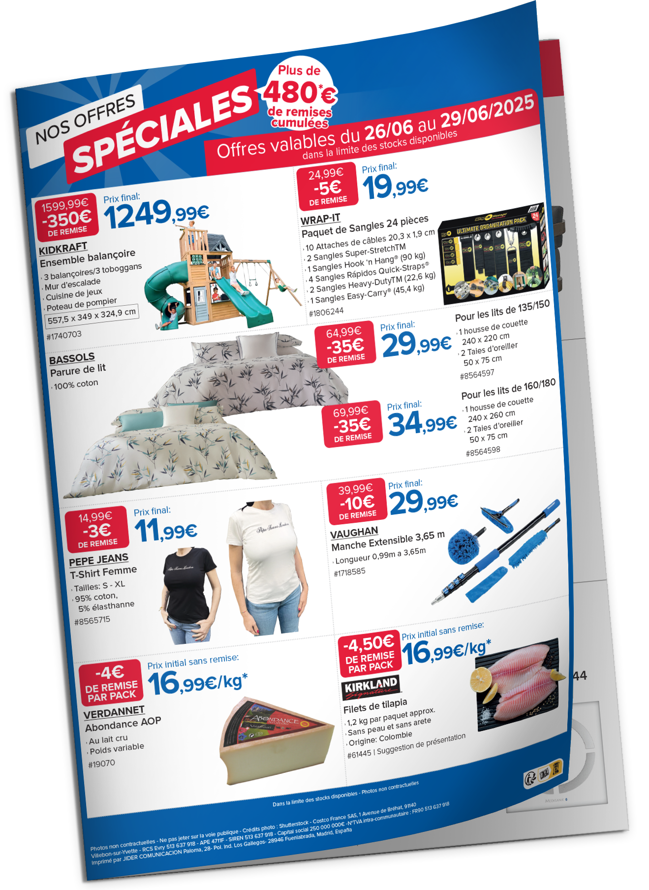Catalogue offres spéciales