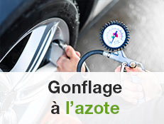 Gonflage à l'azote