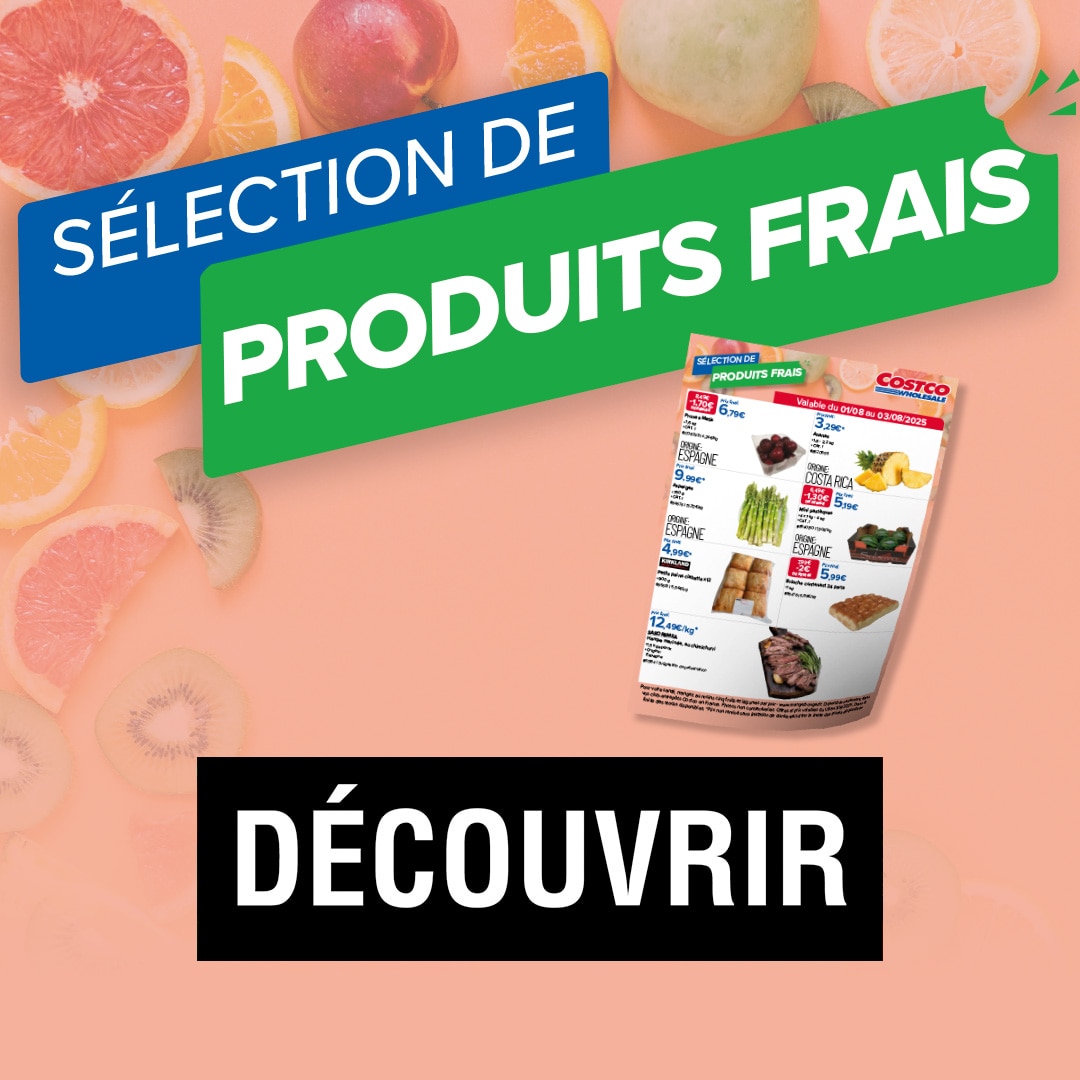 Catalogue produits frais