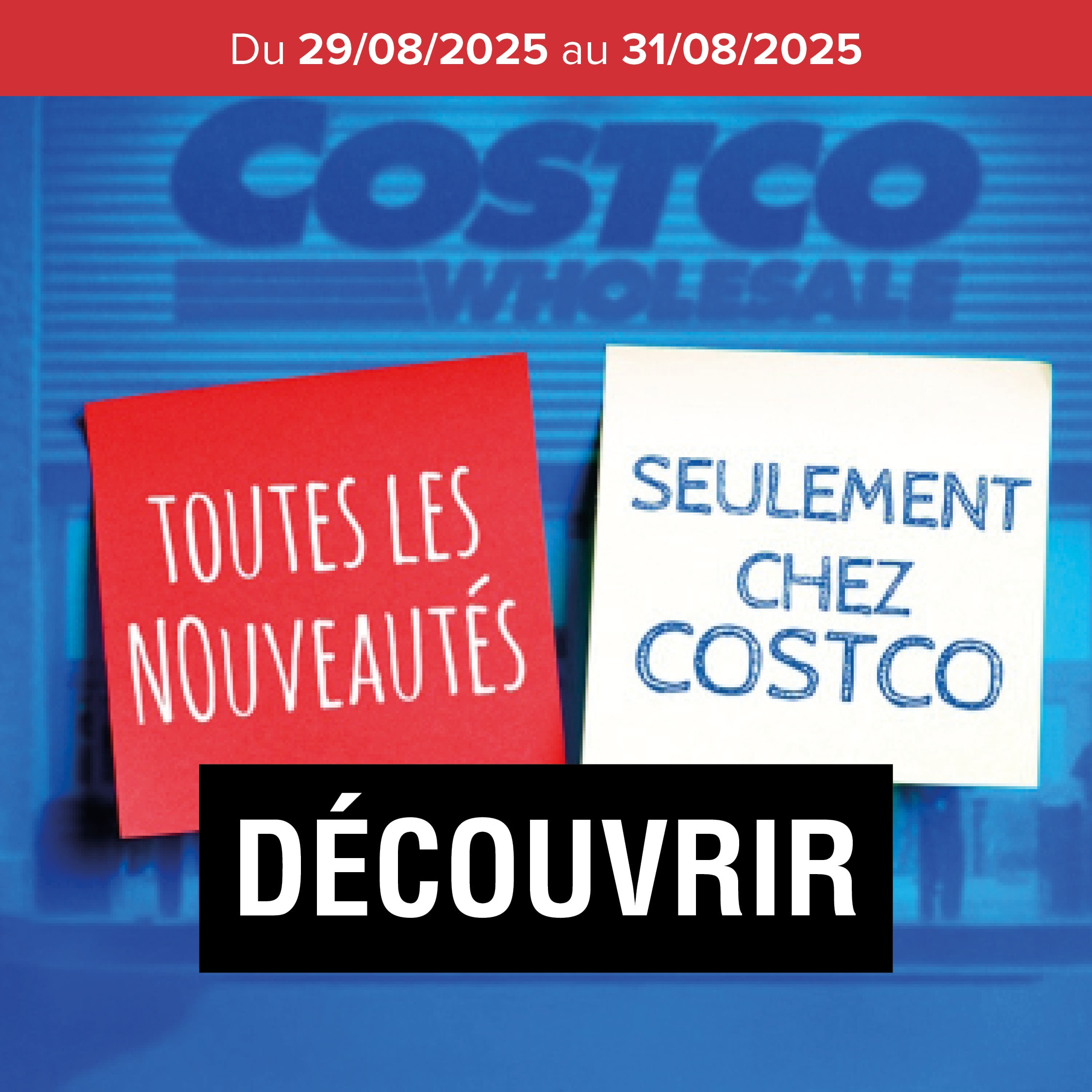 Nouveautés Costco