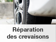 Réparation des crevaisons