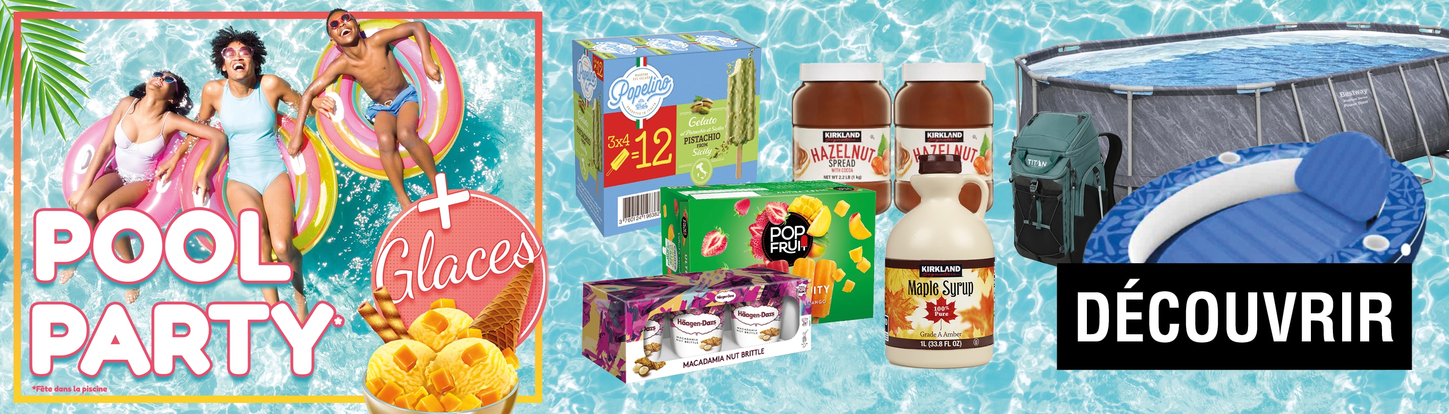pool party banner